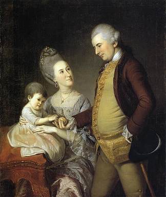 约翰·卡德瓦拉德家族 John Cadwalader Family (1772)，查尔斯·威尔森·皮尔