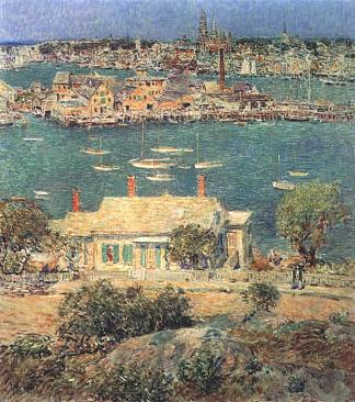 格洛斯特港 Gloucester Harbor (1899)，施尔德·哈森
