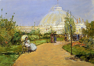 园艺大楼，世界哥伦比亚博览会，芝加哥 Horticultural Building, World’s Columbian Exposition, Chicago (1893)，施尔德·哈森