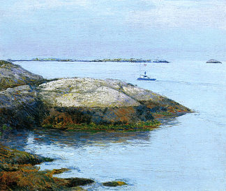 浅滩岛，阿普尔多尔 Isles of Shoals, Appledore (1890)，施尔德·哈森
