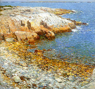 浅滩岛，布罗德湾 Isles of Shoals, Broad Cove (1911)，施尔德·哈森