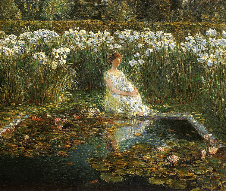 百合 Lilies (1910)，施尔德·哈森