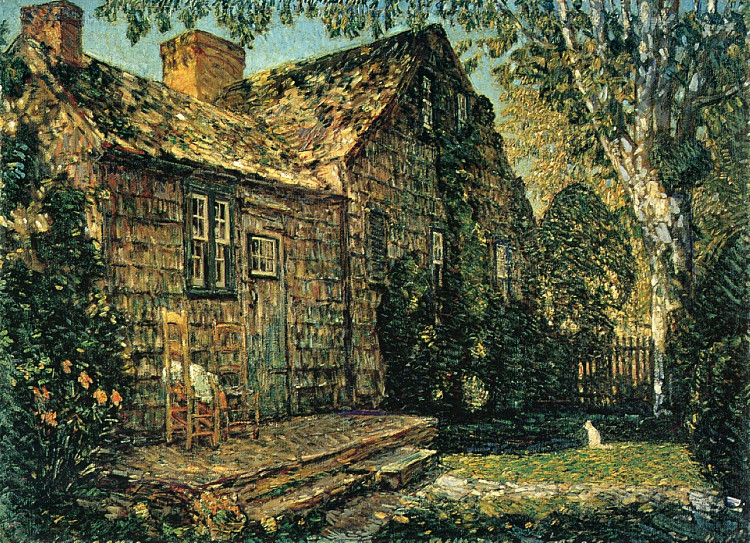 小老小屋，埃及巷，东汉普顿 Little Old Cottage, Egypt Lane, East Hampton (1917)，施尔德·哈森