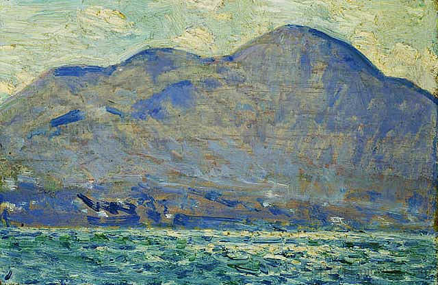 纽堡的灯塔山 Mt. Beacon at Newburgh (1916)，施尔德·哈森