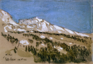 胡德山（俄勒冈州） Mt. Hood (Oregon) (1904)，施尔德·哈森