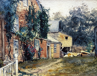老房子，楠塔基特 Old House, Nantucket (1882)，施尔德·哈森