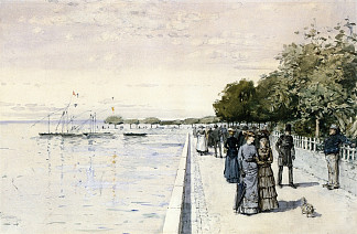 走 Promenade (1883)，施尔德·哈森