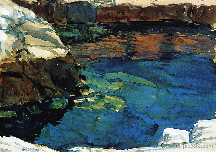 海湾 The Cove (1912)，施尔德·哈森