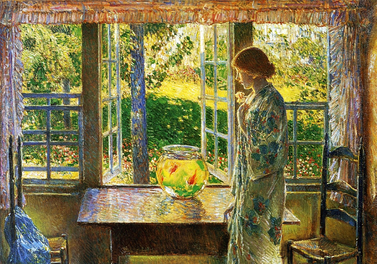 金鱼之窗 The Goldfish Window (1916)，施尔德·哈森