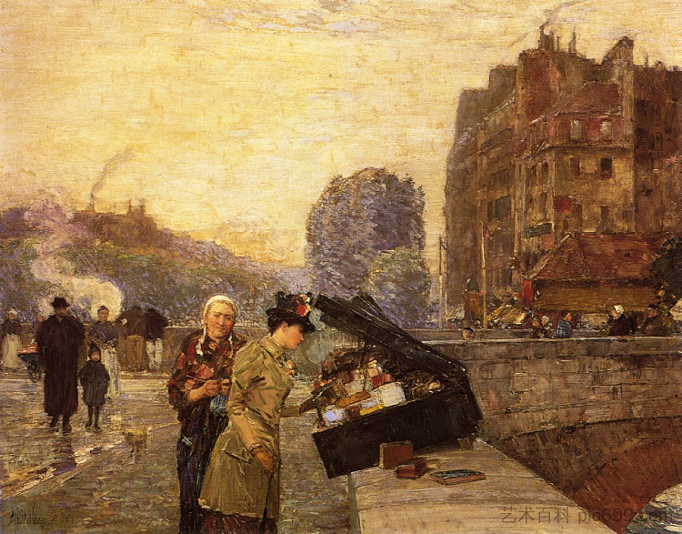 圣米歇尔码头酒店 The Quai St. Michel (1888)，施尔德·哈森