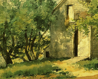 白谷仓 White Barn (1882)，施尔德·哈森