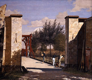 城堡的北门 The North Gate of the Citadel (1834)，克里森·科布克