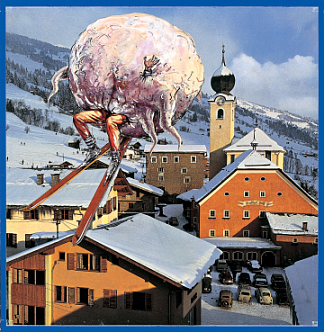 萨尔茨堡，萨尔巴赫（奥地利外星人指南第6号） Salzburg, Saalbach (A Guide To Austria For Extraterrestrial Beings No. 6) (1964 – 1965)，克里斯蒂安·阿特西