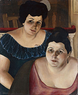 玛丽亚和安农齐亚塔“来自港口” Maria and Annunziata ‘from the Harbour’ (1923)，克里斯提安·查得