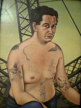 埃贡·欧文的肖像 Portrait of Egon Erwin (1928)，克里斯提安·查得