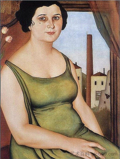 来自波佐利的女人 Woman from Pozzuoli (1925)，克里斯提安·查得