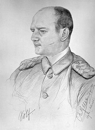 威廉·索尔夫的肖像 Portrait of Wilhelm Solf (1900)，克里斯蒂安·阿勒斯