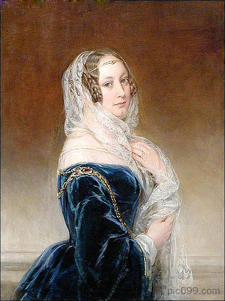 公爵夫人玛丽亚·费奥多罗夫娜·巴里亚廷斯基,原名。凯勒 Duchess Maria Feodorovna Baryatinsky, née. Keller (c.1845; Russian Federation ),克里斯蒂安那·罗伯特森