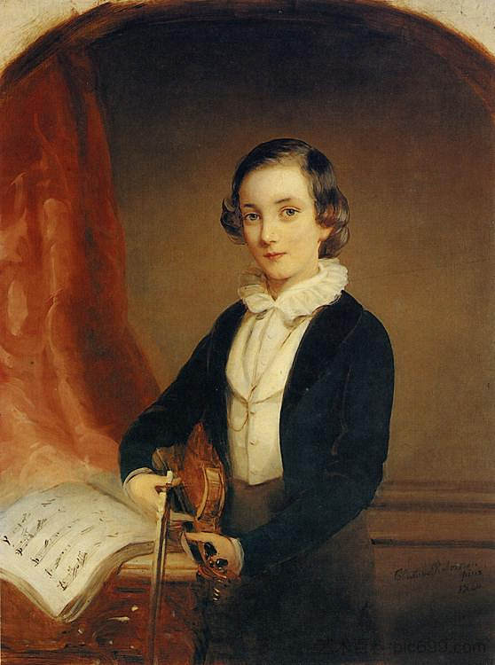 尼古拉·鲍里索维奇·尤苏波夫王子的肖像 Portrait of Prince Nikolai Borisovich Yusupov (1840; Russian Federation  )，克里斯蒂安那·罗伯特森