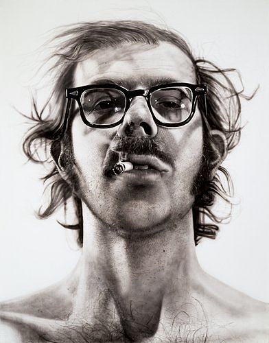大自画像 Big Self-Portrait (1968)，查克·克洛斯