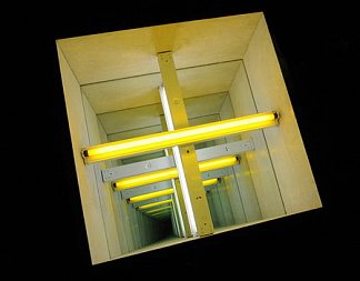 隧道#5（丹·弗莱文之后） Tunnel #5 (After Dan Flavin) (2011)，丘尔贤安