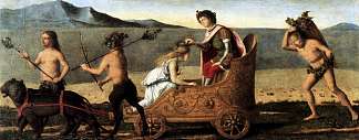 巴克斯和阿里阿德涅的婚姻 The Marriage of Bacchus and Ariadne (c.1505; Italy                     )，西玛·达·科内利亚诺
