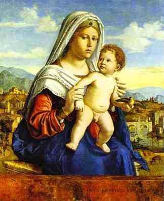 处女与圣婴 Virgin and Child (c.1505; Italy                     )，西玛·达·科内利亚诺