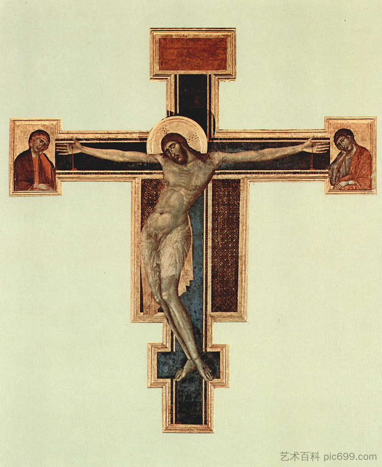 十字架 Crucifix (1287 - 1288)，契马布埃