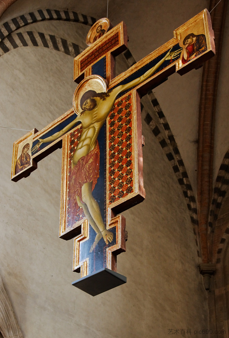 十字架 Crucifix (1272)，契马布埃