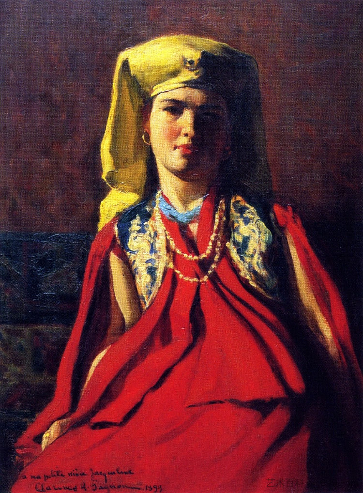 亚美尼亚女人 Armenian Woman (1899)，克拉伦斯·加格诺