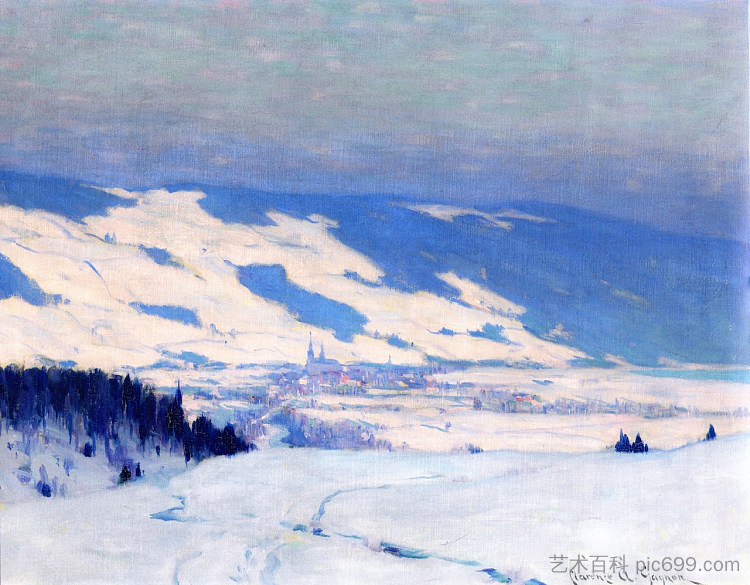 拜圣保罗 Baie-Saint-Paul (1917)，克拉伦斯·加格诺