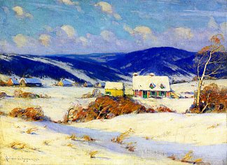 在劳伦人，冬天 In the Laurentians, Winter (1910)，克拉伦斯·加格诺