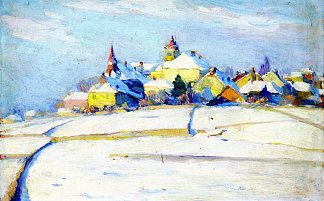 雪下的滑轮 Pully under Snow (1912)，克拉伦斯·加格诺