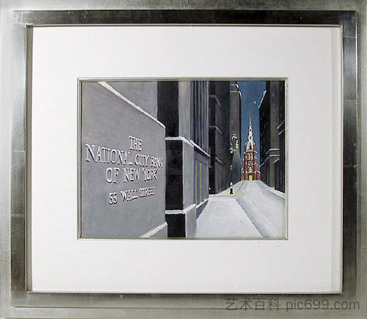第一国民银行 1st National Bank (1950),克拉伦斯·霍尔布鲁克·卡特