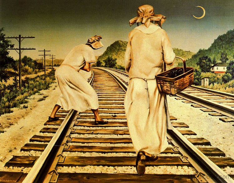 简·里德和朵拉·亨特 Jane Reed and Dora Hunt (1941),克拉伦斯·霍尔布鲁克·卡特