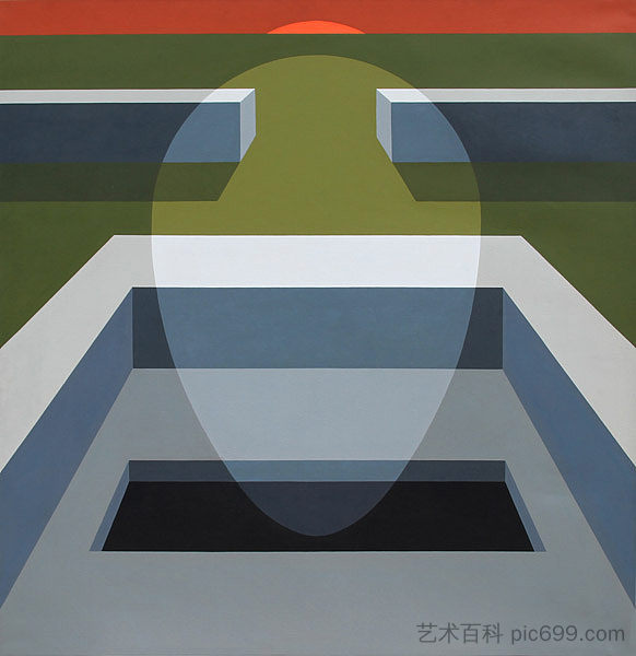 横断面7号 Transection No. 7 (1970)，克拉伦斯·霍尔布鲁克·卡特