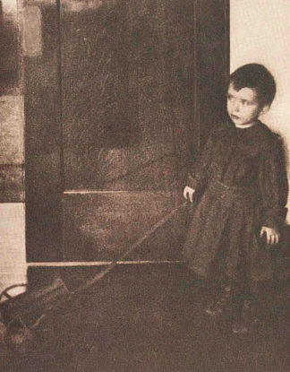 男孩与马车 Boy with Wagon (1898)，克拉伦斯·怀特