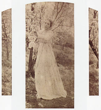 春天 – 三联画 Spring – A Triptych (1898)，克拉伦斯·怀特