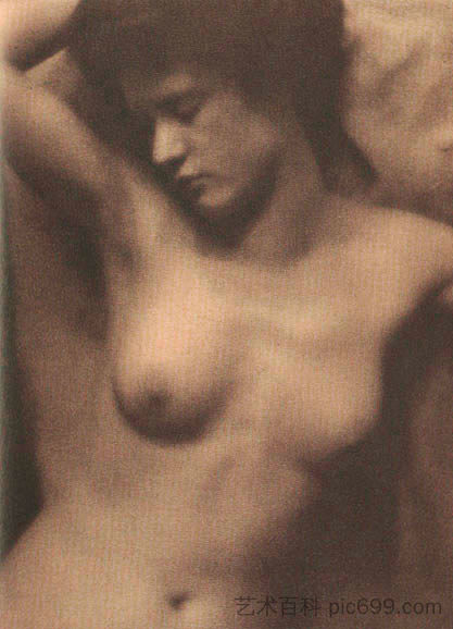 躯干（与斯蒂格利茨合作） Torso (collaboration with Stieglitz) (1907)，克拉伦斯·怀特