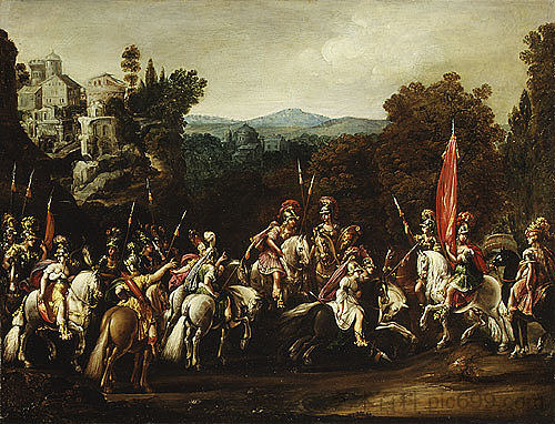 亚马逊人的胜利 The Triomph of the Amazons (1620),克劳德·德鲁埃