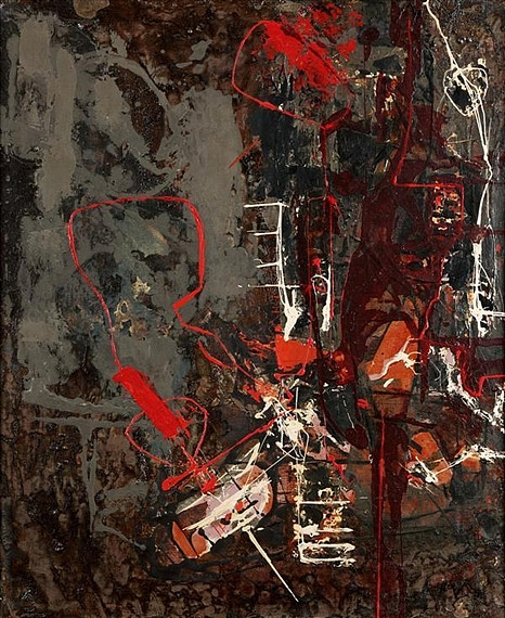 无题 Untitled (1954)，克劳德乔治斯