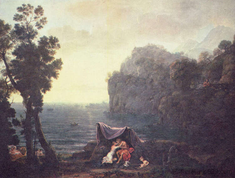 阿西斯和加拉蒂亚 Acis and Galatea (1657),克劳德·洛兰