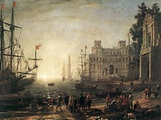 海港 Seaport (1638)，克劳德·洛兰