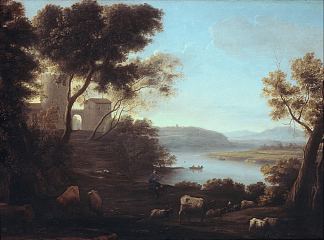 罗马坎帕尼亚 The Roman Campagna (1639; Italy                     )，克劳德·洛兰