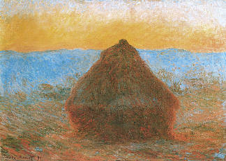 Grainstack Grainstack (1891; Giverny,France                     )，克劳德·莫奈