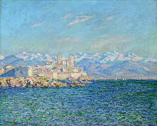 Antibes, Afternoon Effect Antibes, Afternoon Effect (1888)，克劳德·莫奈