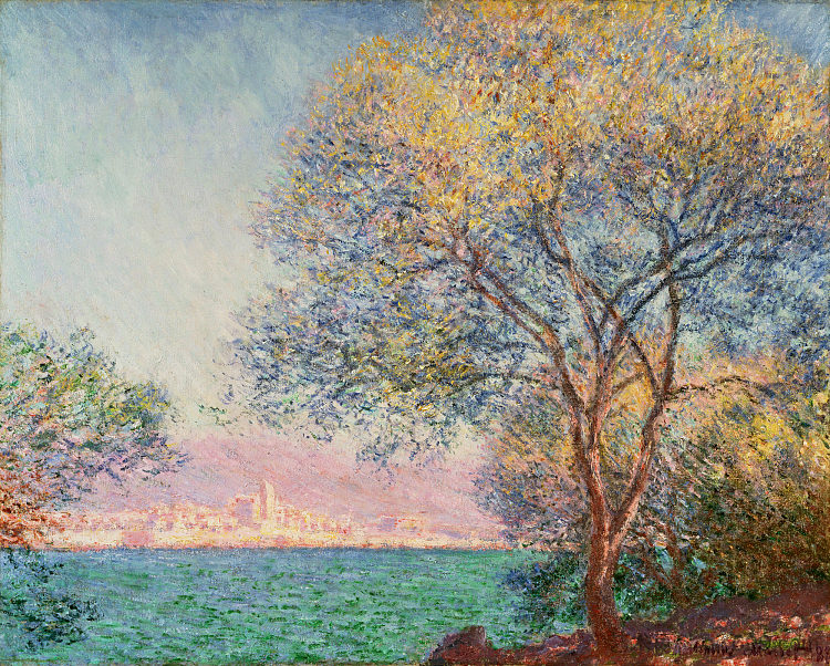 清晨的昂蒂布 Antibes in the Morning (1888)，克劳德·莫奈