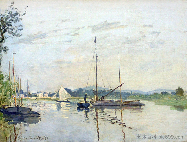 阿让特伊 Argenteuil (1872)，克劳德·莫奈