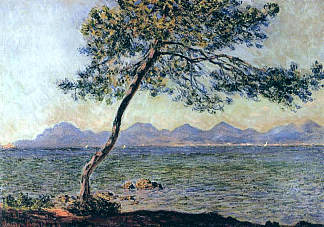 在昂蒂布角 At Cap d’Antibes (1888)，克劳德·莫奈