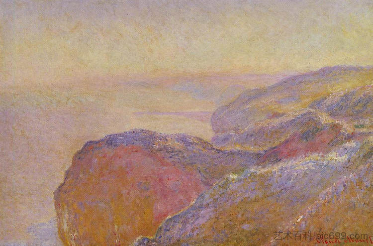 At Val-Saint-Nicolas near Dieppe in the Morning At Val-Saint-Nicolas near Dieppe in the Morning (1897),克劳德·莫奈